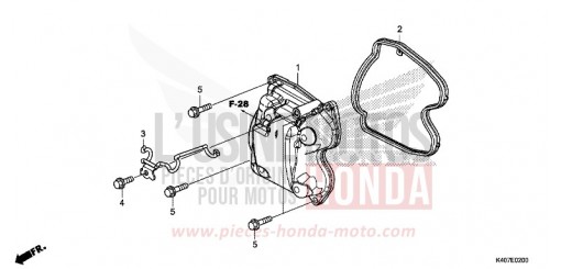 CYLINDER HEAD COVER NSS125ADF de 2016